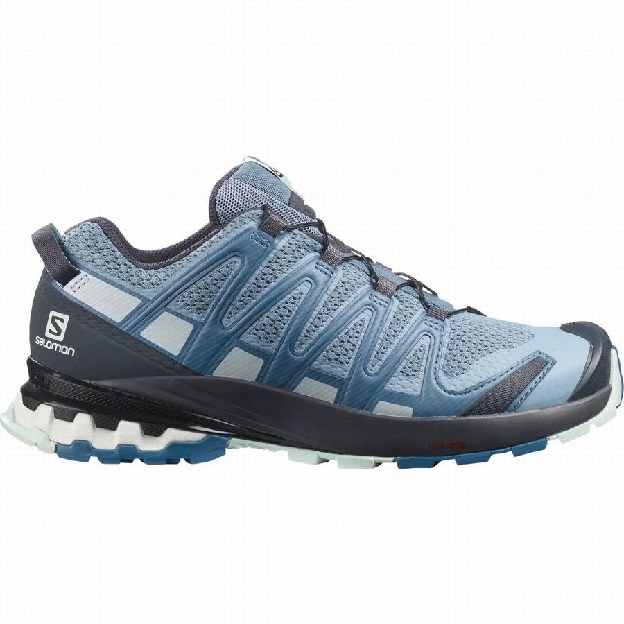 Παπούτσια Trail Running Salomon Xa Pro 3d V8 γυναικεια μπλε [UJI64CL]